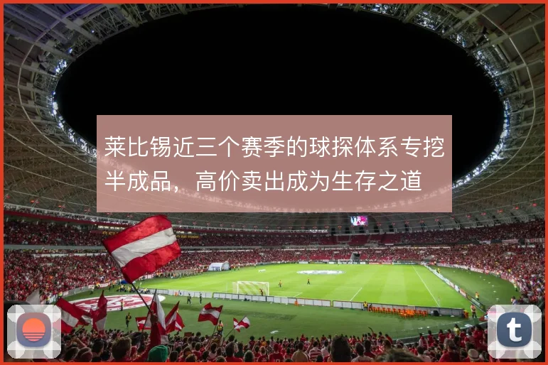 莱比锡近三个赛季的球探体系专挖半成品,高价卖出成为生存之道